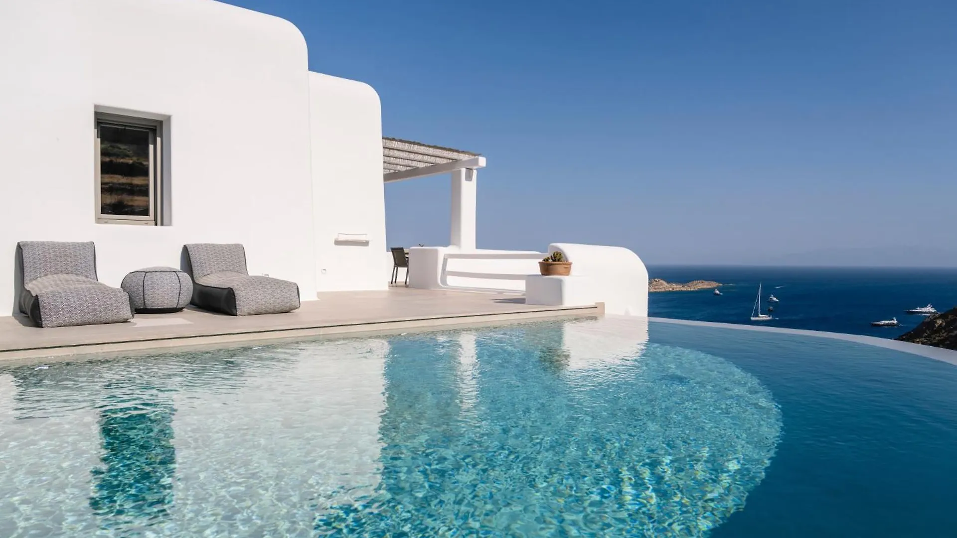 Villa Camelia 2 - Psarou View - Private Pool And Jacuzzi Mykonos Town