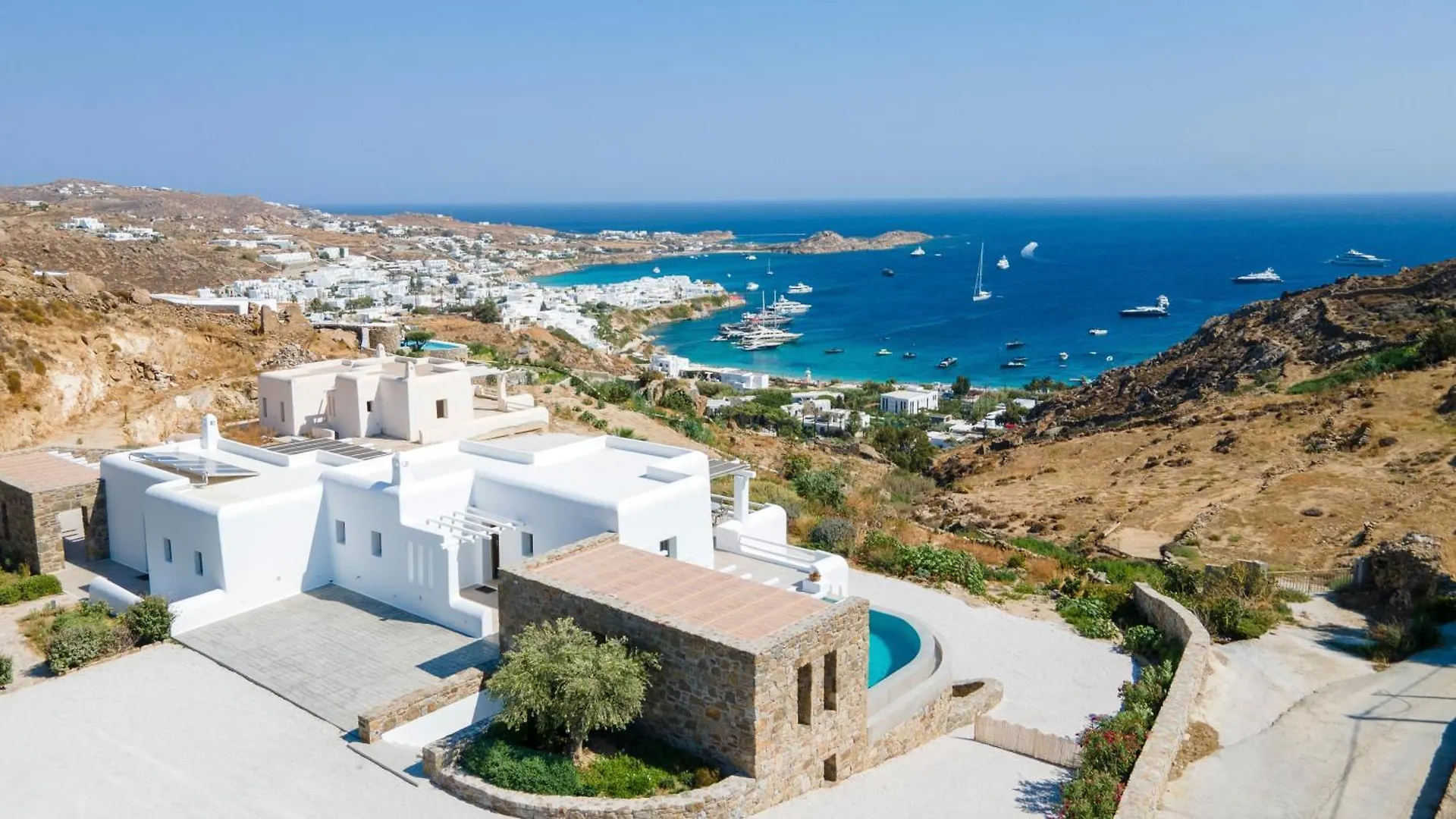 Villa Camelia 2 - Psarou View - Private Pool And Jacuzzi Mykonos Town
