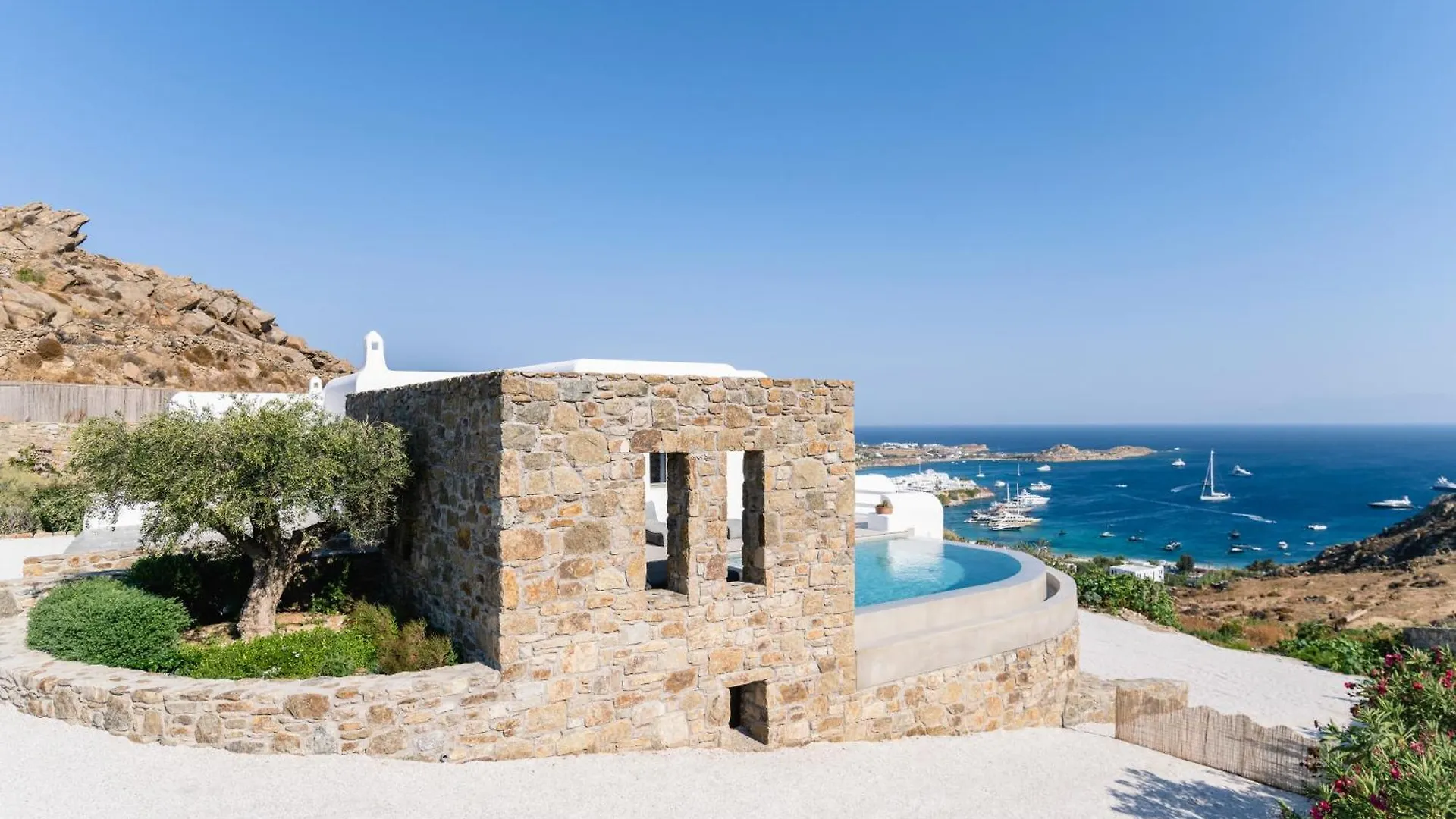 Villa Camelia 2 - Psarou View - Private Pool And Jacuzzi Mykonos Town Dom wakacyjny